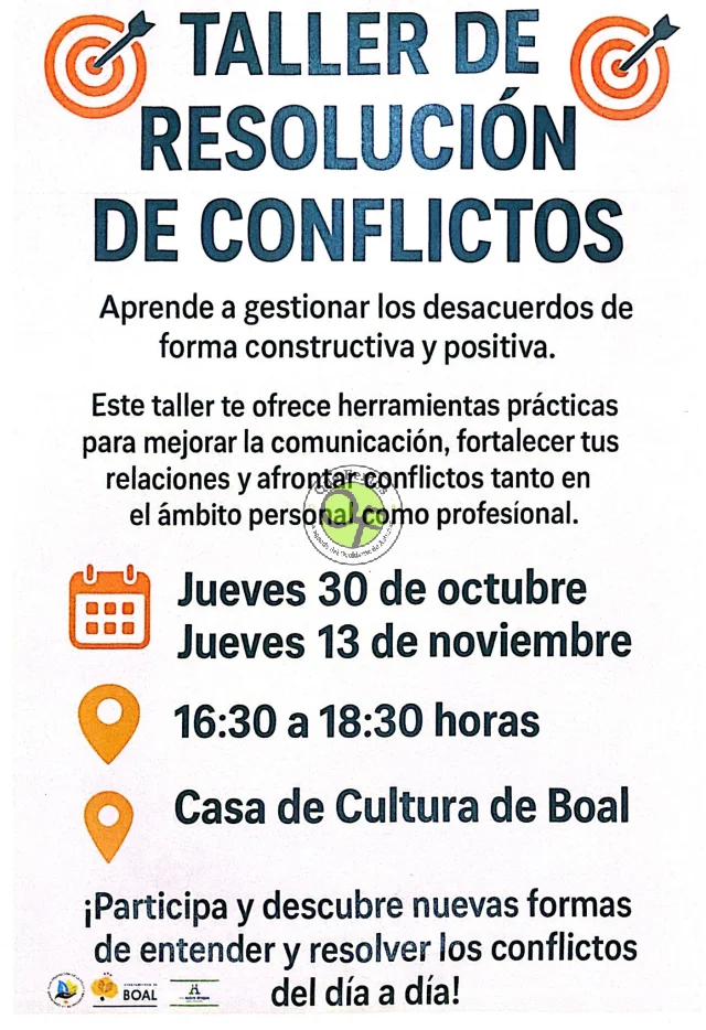 Taller de resolución de conflictos en Boal