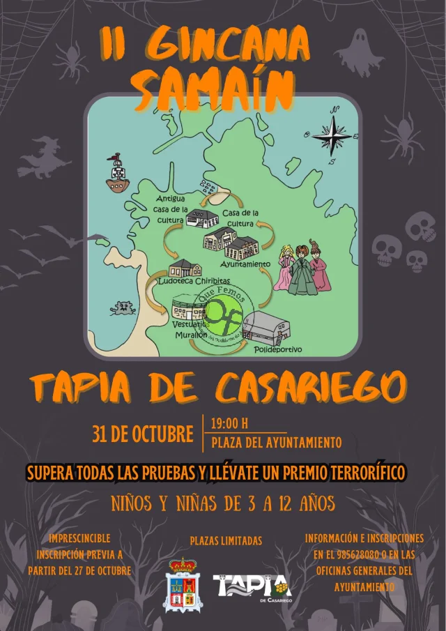 II Gincana Samaín 2025 en Tapia de Casariego 