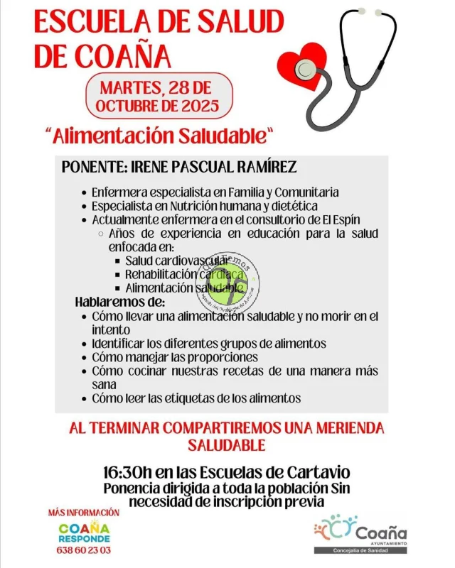 Escuela de Salud de Coaña: 