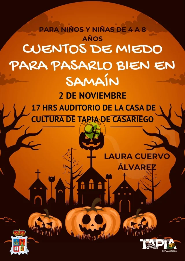 En Tapia se contarán cuentos de miedo