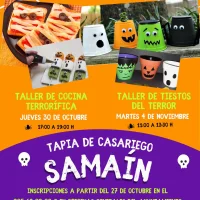 Talleres de Cocina Terrorífica y Tiestos del Terror en el Samaín 2025 de Tapia de Casariego