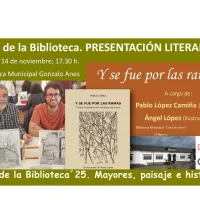 Presentación de libro en la Biblioteca de Coaña con motivo del Día de la Biblioteca 2025