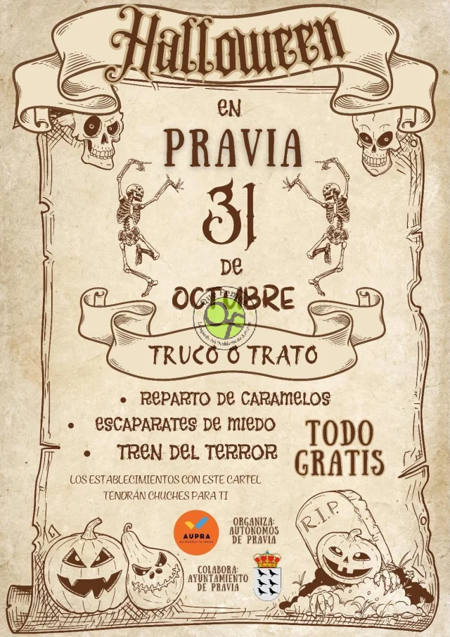 Halloween 2025 en Pravia