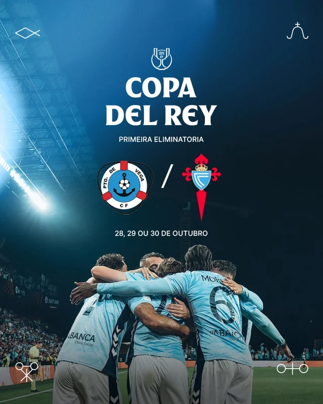 El Puerto de Vega C.F. se mide con el Celta de Vigo en la primera ronda de la Copa del Rey