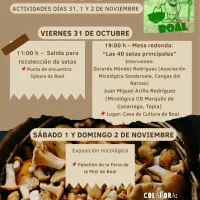 La Sociedad Micológica de Boal se pone en marcha para traer las mejores setas a la Feria de la Miel