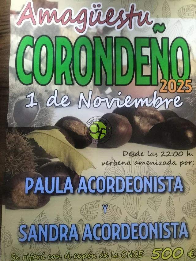 Corondeño vive su amagüestu 2025 con las acordeonistas Paula y Sandra