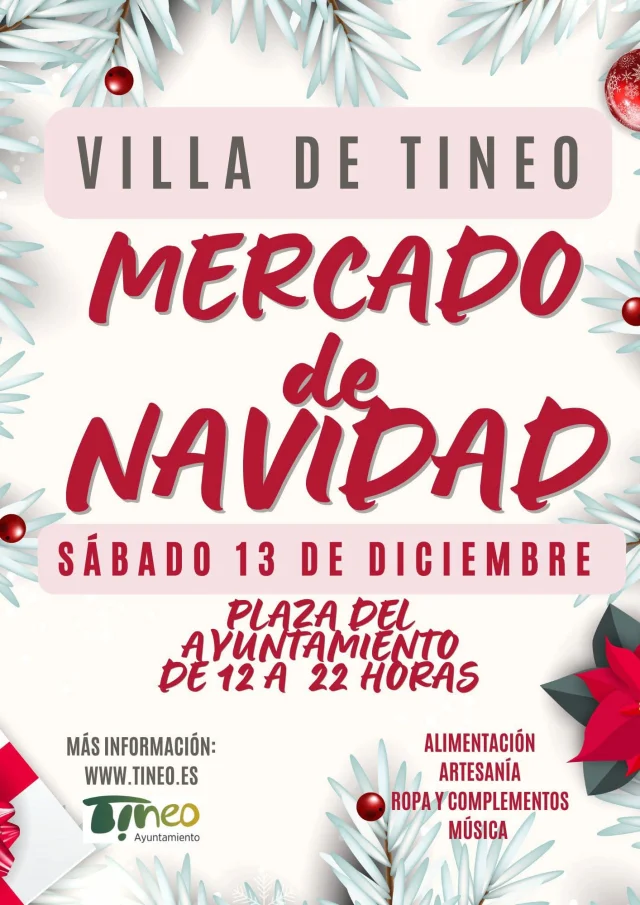 Mercado de Navidad en Tineo 2025