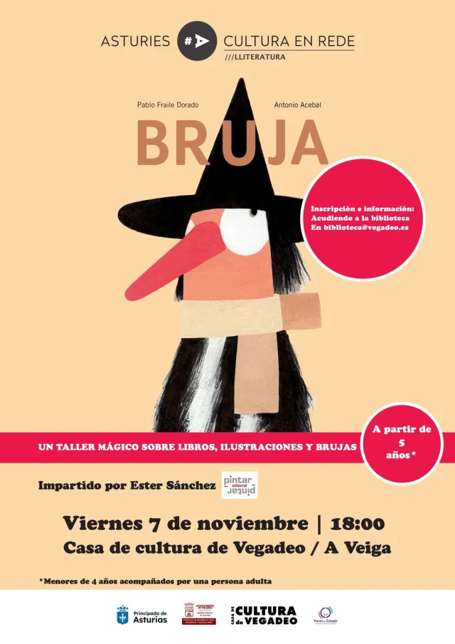 Taller infantil con Pintar Pintar en Vegadeo