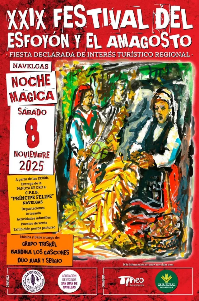 Navelgas disfrutará de una nueva edición de su Festival del Esfoyón y el Amagosto