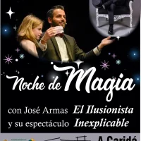 Espectáculo de magia con José Armas El Ilusionista en A Caridá