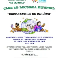 Nueva temporada del Club de Lectura Infantil de la Biblioteca Municipal As Quintas