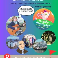 Cuentacuentos en Puerto de Vega con 