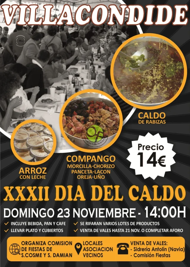 XXXII Día del Caldo en Villacondide 2025