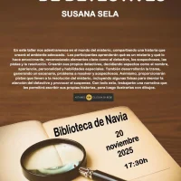 La Biblioteca de Navia acoge el taller Academia de Detectives con Susana Sela