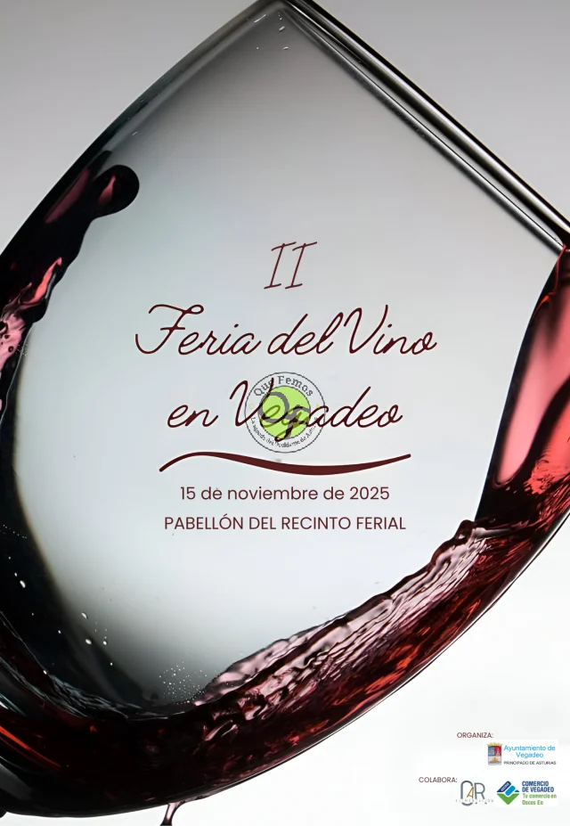 Este fin de semana Vegadeo celebra su II Feria del Vino 2025