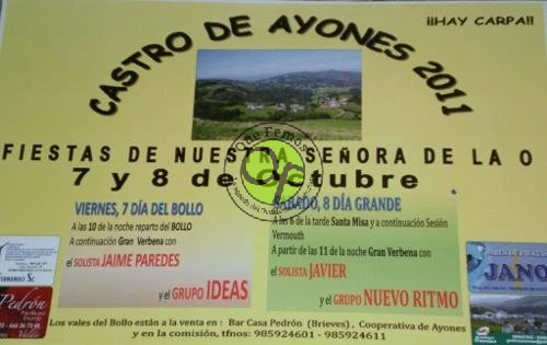 Fiestas de Nuestra Señora de la O 2011 en Castro de Ayones