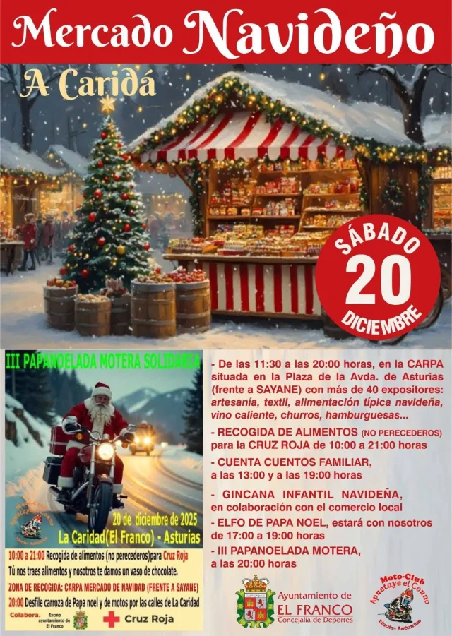 Mercado Navideño 2025 en A Caridá
