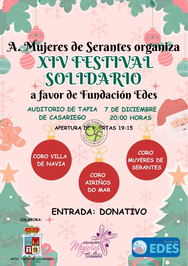 XIV Festival Solidario en favor de la Fundación Edes 2025 en Tapia