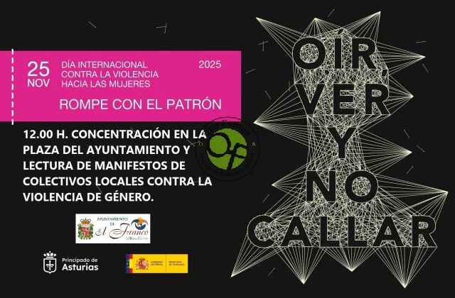 El Franco celebra el 25N bajo el lema 