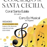 Concierto de Santa Cecilia 2025 en Vegadeo