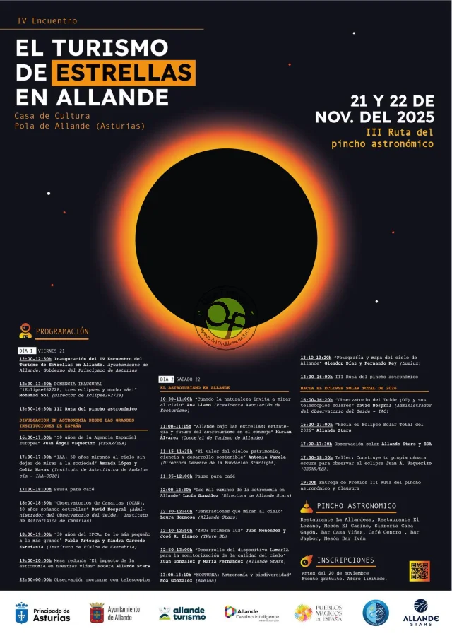  IV Encuentro de Turismo de Estrellas en Allande 2025