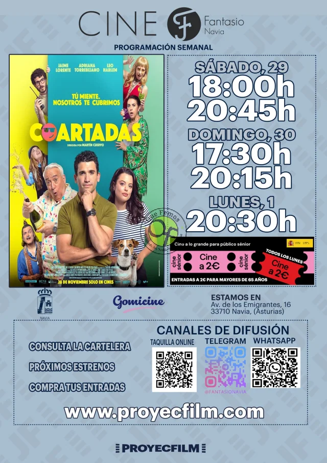 Cine en el Fantasio: 