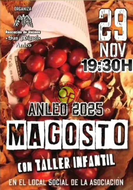 Magosto 2025 en Anleo