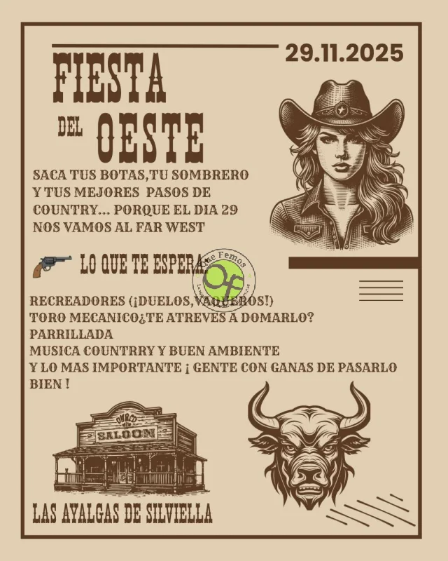 Fiesta del Oeste en Las Ayalgas de Silviella