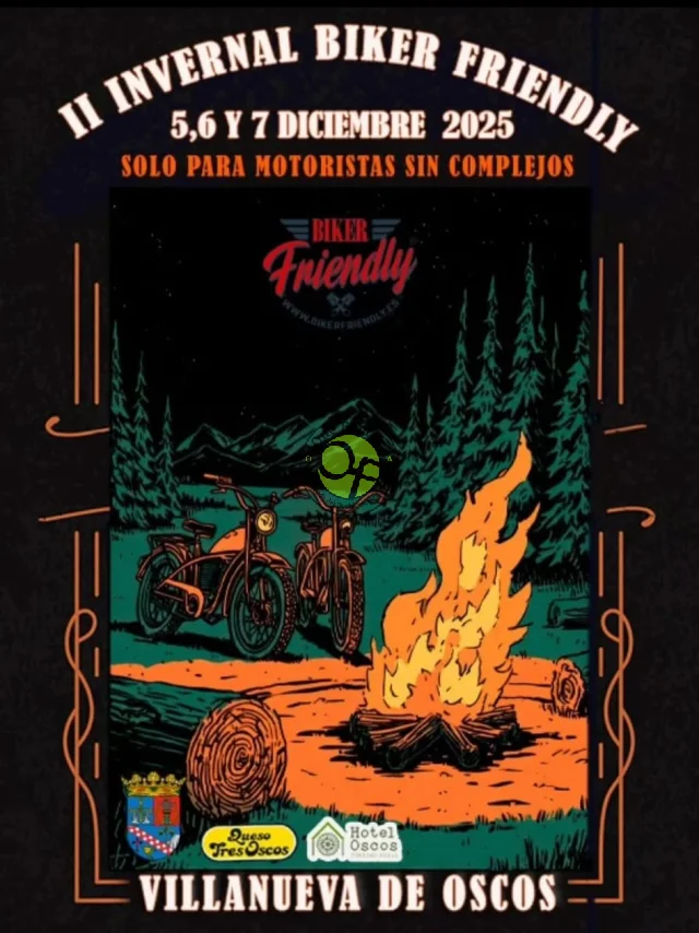 Villanueva de Oscos celebra la II Invernal Biker Friendly