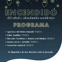 Boal inaugura su encendido navideño en una tarde mágica