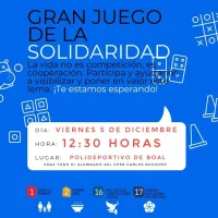 El Gran Juego de la Solidaridad se jugará en Boal