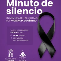 Navia se silencia por las víctimas de la violencia de género