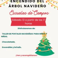 Encendido navideño en Campos
