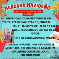 Programación infantil durante el Mercado Navideño de A Caridá
