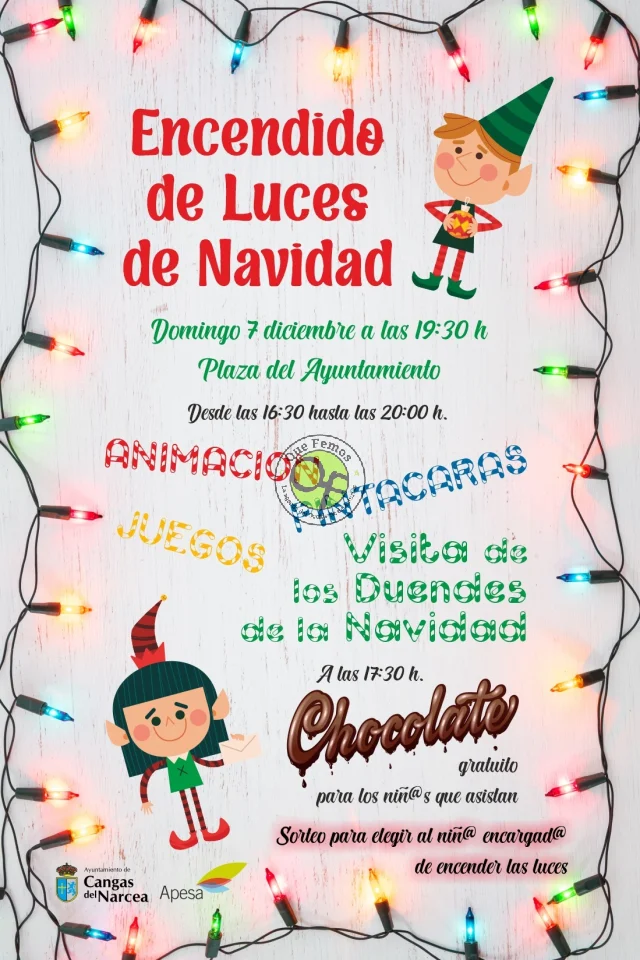 Cangas del Narcea inaugura su encendido navideño el próximo domingo
