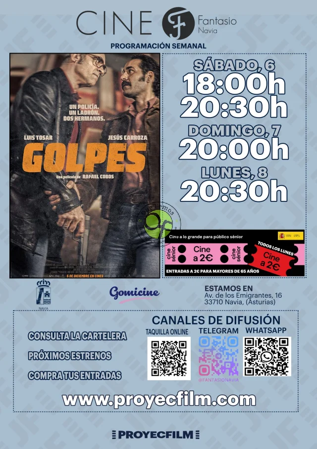 Cine en el Fantasio: 