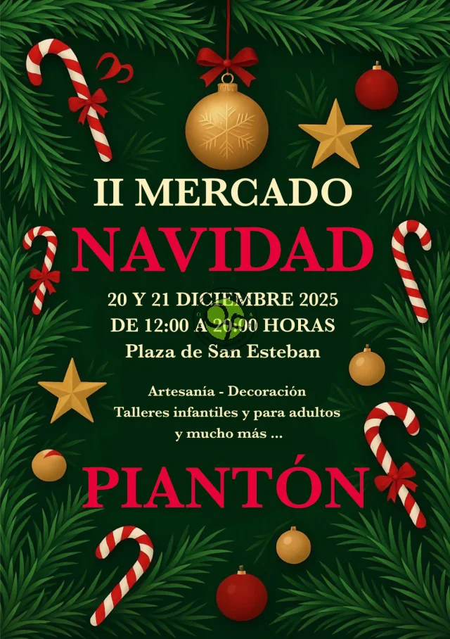 II Mercado de Navidad de Piantón 2025