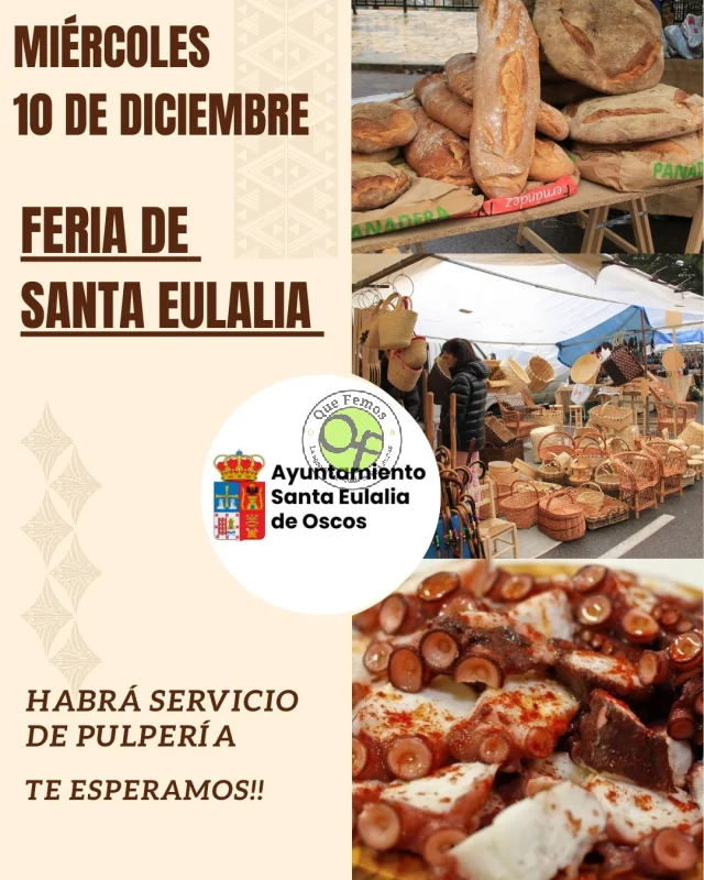 Feria de Santa Eulalia 2025 en Santalla de Oscos