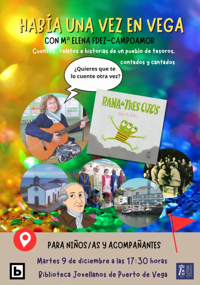 Nueva sesión de cuentacuentos en la Biblioteca de Puerto de Vega