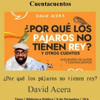 David Acera protagoniza una tarde de cuentacuentos en Tineo