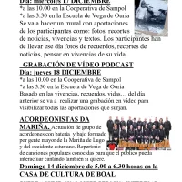 El Programa Soledad no Deseada cierra el 2025 en Boal compartiendo recuerdos y música