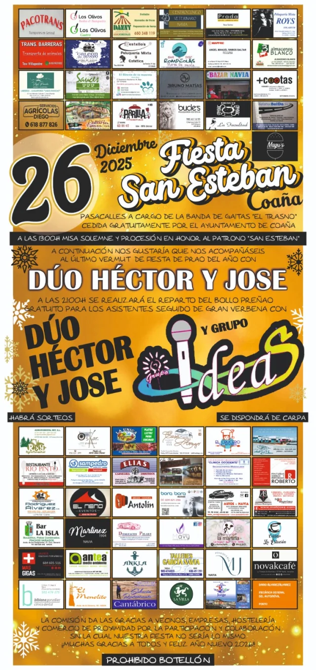 Fiesta de San Esteban 2025