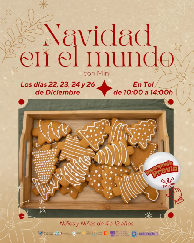 Talleres infantiles navideños en Tol
