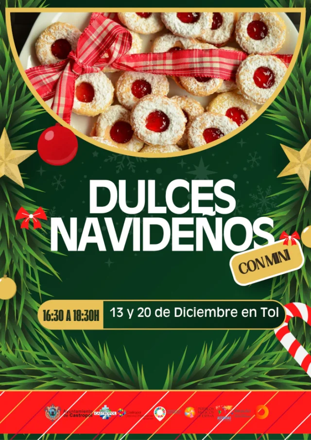 Taller de dulces navideños en Tol para infancia de Castropol