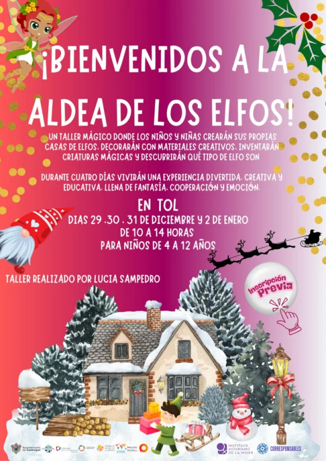 La aldea de los elfos llega a Tol con este taller para infancia