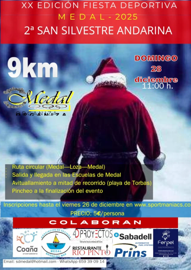 San Silvestre Andarina de Medal 2025