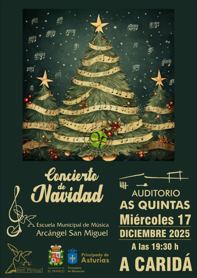 Concierto de Navidad de la Escuela de Música Arcángel San Miguel