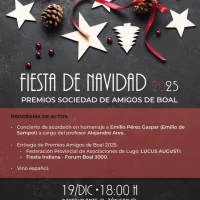 La Sociedad Amigos de Boal celebra su tradicional Fiesta de Navidad el próximo viernes