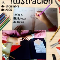 Taller de ilustración en Navia