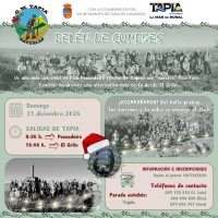 El Grupo de Montaña Marqués de Casariego coloca el Belén de Cumbres el próximo domingo